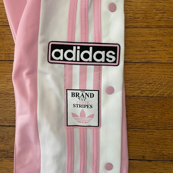 NWT Adidas Originals Adibreak Pants in "True Pink"  Retro Fit Size Small IP0618 - Picture 8 of 11